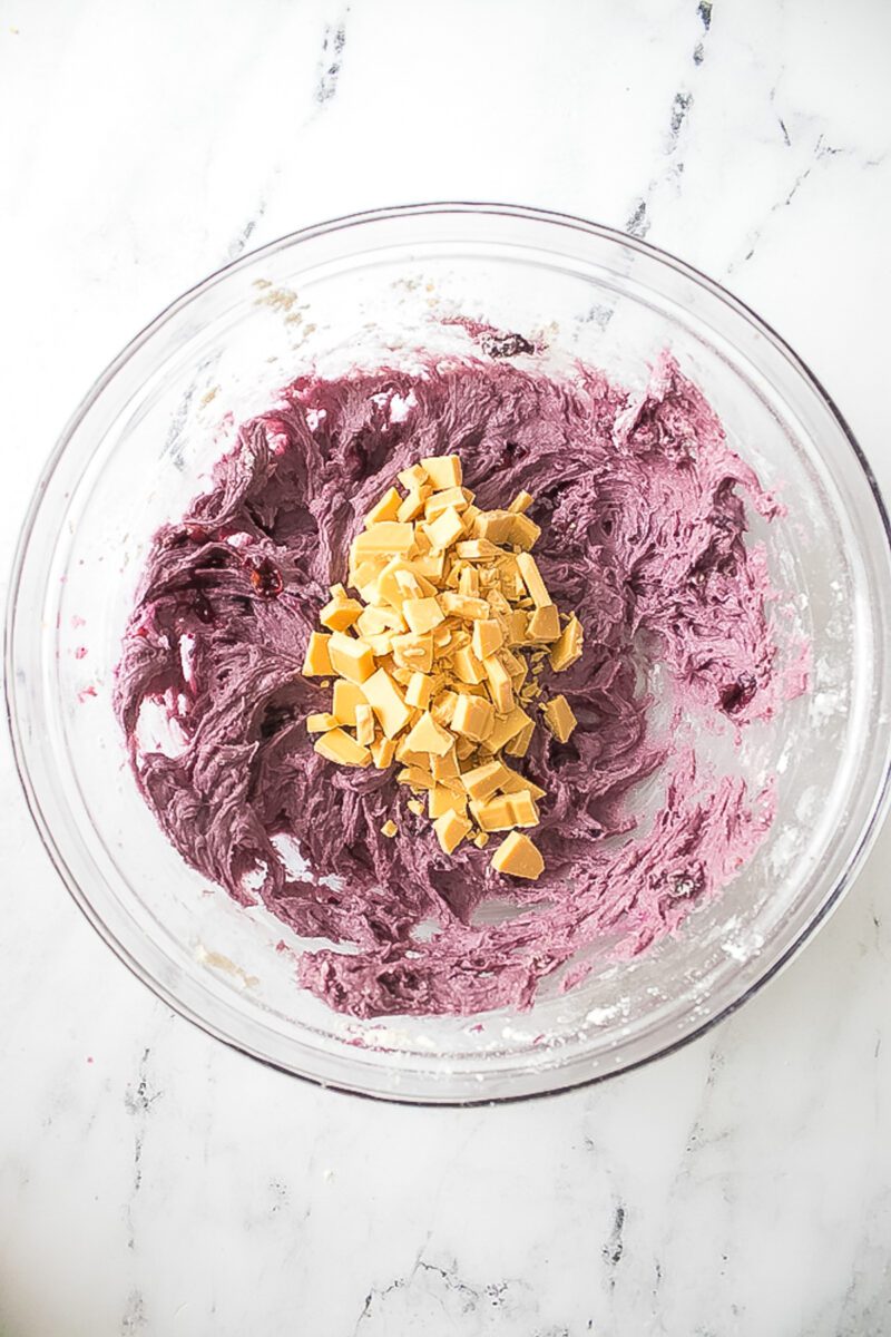 TikTok Famous Blueberry Cookies