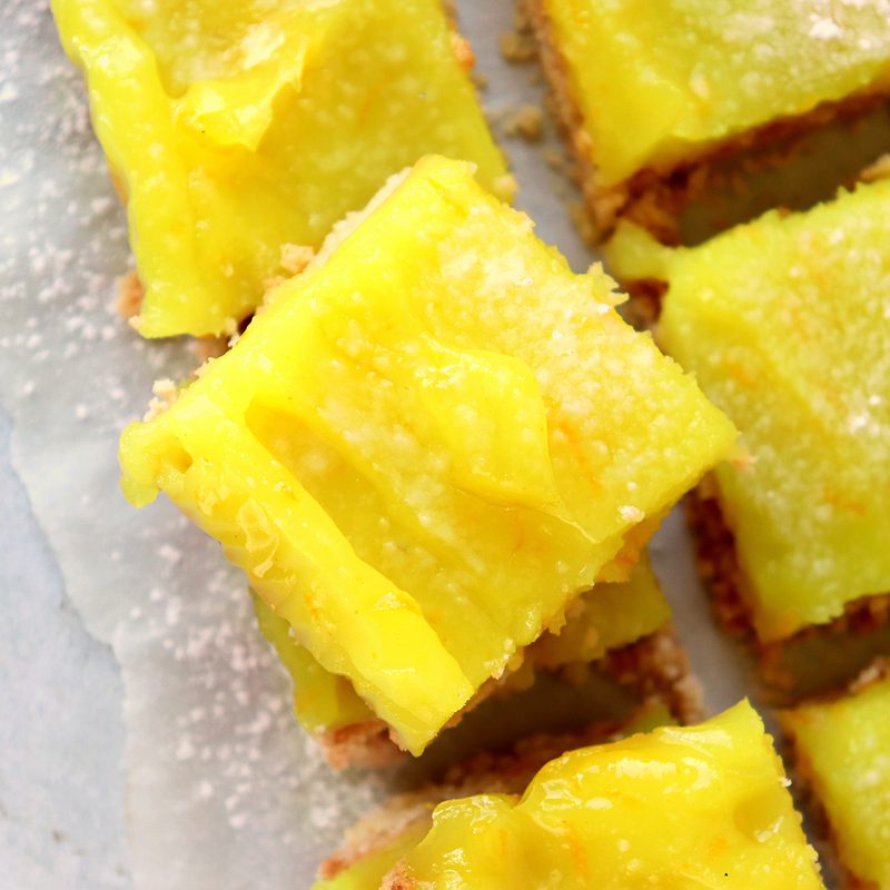 The Best Vegan Lemon Bars