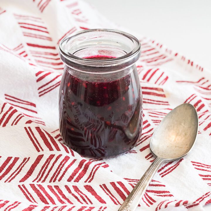 Jam made of Blackberries
