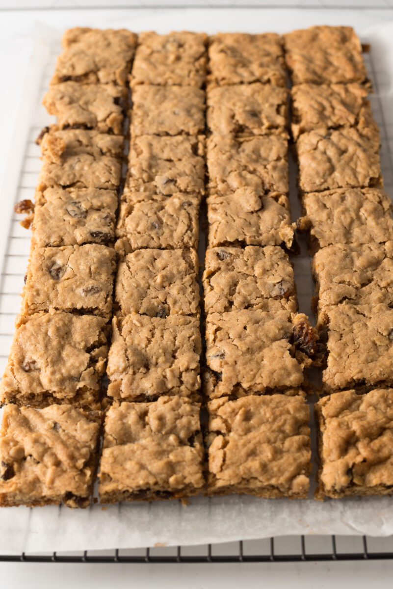 Easy Oatmeal Cookie Recipe made on a sheet pan