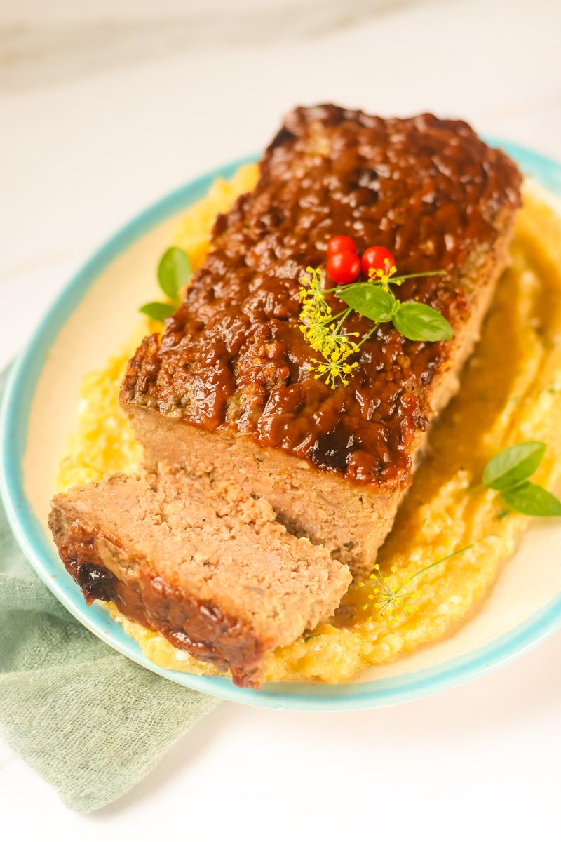 Easy Meatloaf made with Sweet Texas BBQ sauce